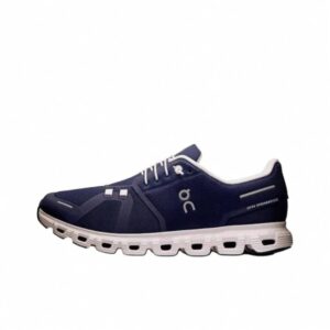온 러닝 클라우드 5 컴포트 경량 충격흡수 내마모성 로우탑 FOGGY WHITE/DARK BLUE