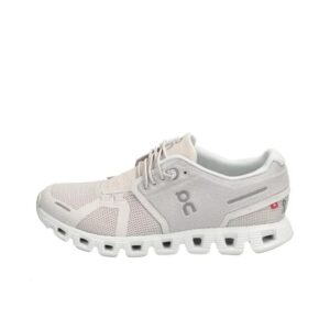 온 러닝 클라우드 5 컴포트 경량 충격흡수 내마모성 로우탑 WHITE/Asphalt