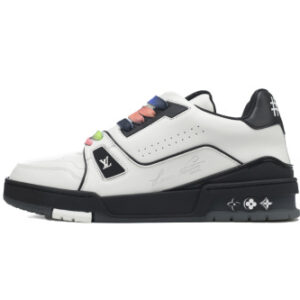루이비통 트레이너 화이트 블랙 (Louis Vuitton Trainer White Black) 1A9ADA