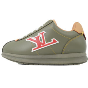 LOUIS VUITTON Nigo 콜라보레이션 버터스소프트 FW25 로우탑 캐주얼화 남성 브라운 1AIKHF