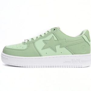 BATHING APE 로우 탑 0ZXSH M191 006K A Bathing Ape 베이프 스테 로우 애플 그린