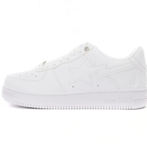 BATHING APE 로우 상의 1H70-191-006 A Bathing Ape 베이프 스테이 로우 화이트