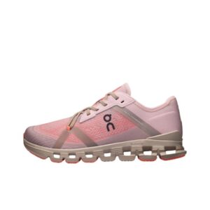 온 러닝 클라우드 X4 컴포트웨어  내마모성 로우탑 트레이닝화 Mauve/Salmon